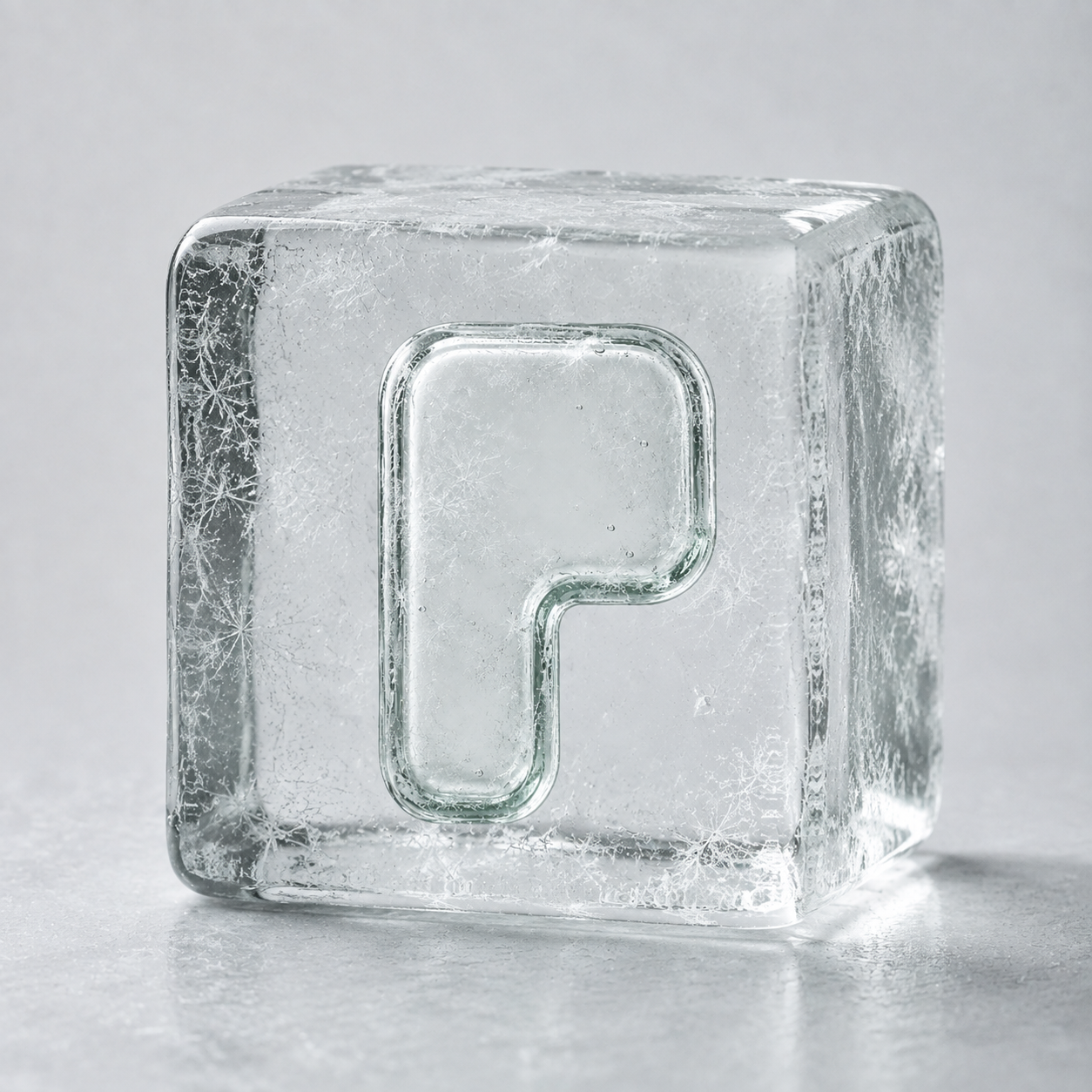 Frozen glass P